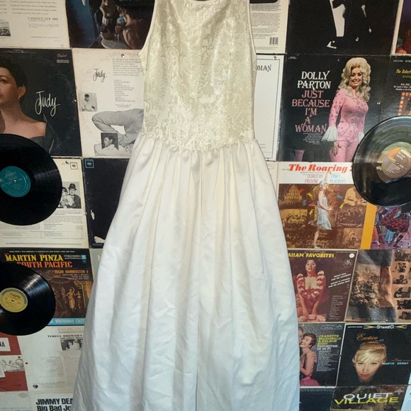Jessica McClintock Goldtone detailed Dress - Picture 1 of 5
